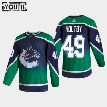 Dětské Hokejový Dres Vancouver Canucks Dresy Braden Holtby 49 2020-21 Reverse Retro Authentic